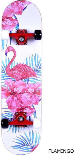 Αθλοπαιδιά Complete Shortboard Ροζ Flamingo