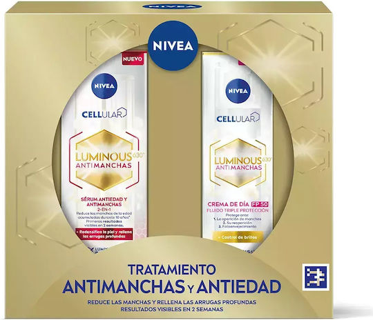 Nivea Luminous 630 Skin Care Set for Αnti-ageing 2pcs