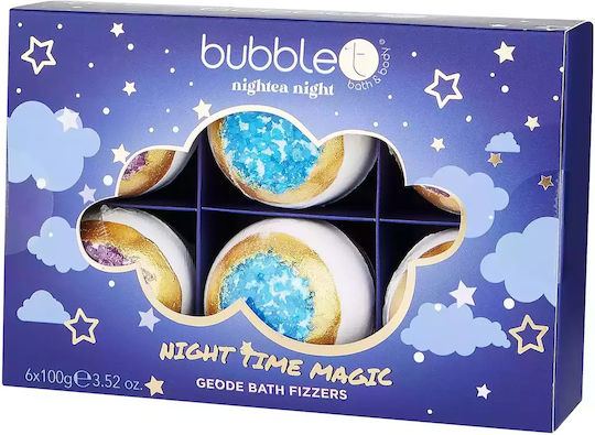 Bubble T Night Time Magic Σετ Περιποίησης για Καθαρισμό Σώματος 6τμχ
