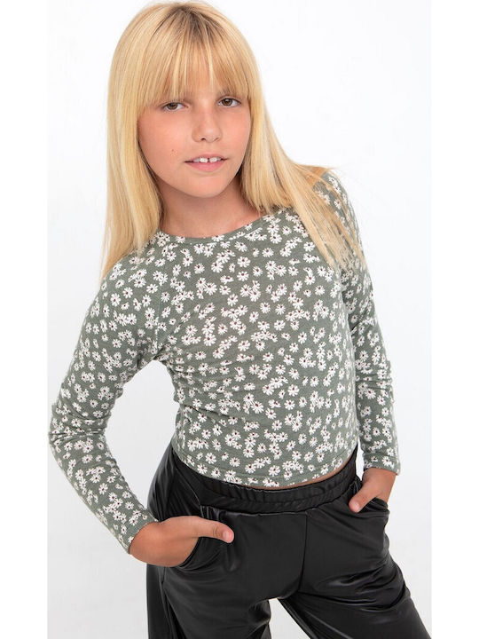 Kids' Shirt Long Sleeve Green