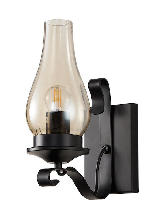 ARlight Klassisch Leuchte Wand mit Fassung E27 Honig