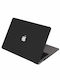 Калъф за Macbook Air 13 A2337 M1 A2179 A1932 Твърд Черен