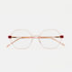 Kaleos Weiblich Brillenrahmen Rose Gold ANDERSEN 1