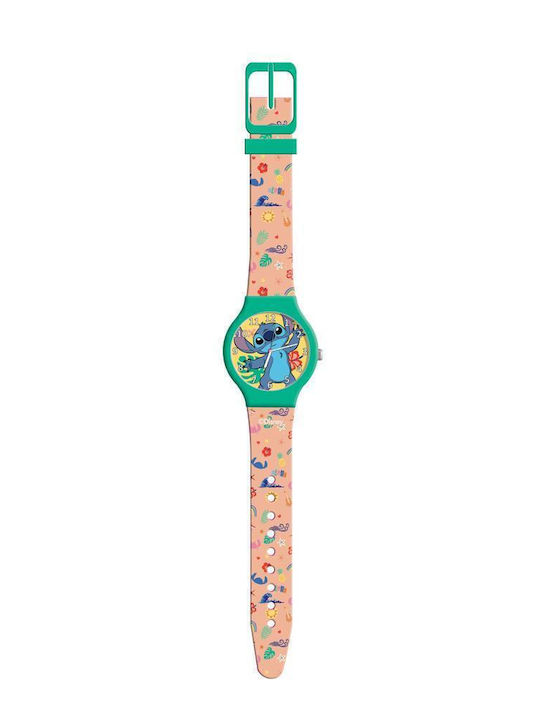 Διακάκης Disney Stitch σε Μεταλλικό Κουτί 33mm Πορτοκαλί