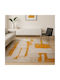 Saray Home Springs Spg07 Teppich Rechteckig Synthetisch,Polyester/Cotton/Leather Ivory-yellow