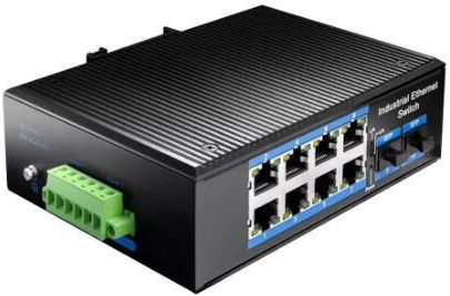 Cudy IG1008S2P Unmanaged L2 PoE+ Switch με 8 Θύρες Gigabit (1Gbps) Ethernet και 2 SFP Θύρες