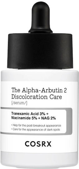 Cosrx The Alpha-arbutin 2 Discoloration Care Serum Face with Niacinamide & Hyaluronic Acid for Dark Spots & Whitening 50ml