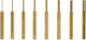Yato Messing Parallel-Durchschläge Set 8-teilig