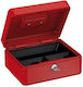 Basi Kassenschrank mit Schloss 6340 Rot