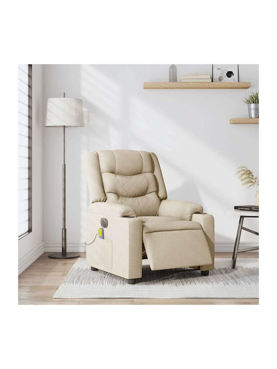 Relaxsessel Friseurwaschbecken mit Fußhocker Cr...
