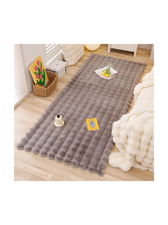 To megalo pazari Modern Bedroom Rugs Set Mocha TMP-3653 3pcs