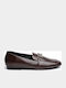 Damen Loafers in Braun Farbe