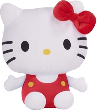 strapless open back dress Hello Kitty Red Dress 6