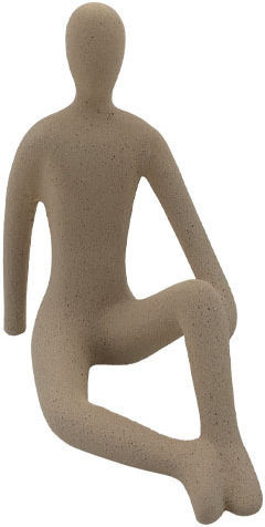 Marhome Figură Decorativă din Material Ceramic 18x8x18cm 1buc