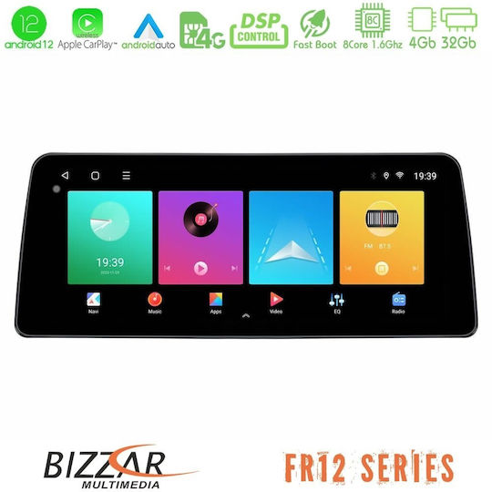 Bizzar Car Audio System for Porsche 911 / Cayman / Boxster 2021-2022 (Bluetooth/USB/WiFi/GPS/Apple-Carplay/Android-Auto) with Touch Screen 12.3"