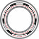 Advance Weiß Rot Dartboard Surround Winmau