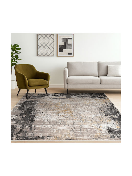 Saray Home Springs Spg02 Χαλί Ορθογώνιο Ιβουάρ-γκρι Σκούρο 240x290cm