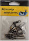 Στριφτάρια Παραμάνα Ασφαλείας #6 15pcs 830132