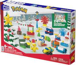 Mega Bloks Pokémon Holiday Calendar για 6+ Ετών 202τμχ
