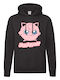 Fruit of the Loom Jigglypuff Kapuzenpulli Pokemon Schwarz