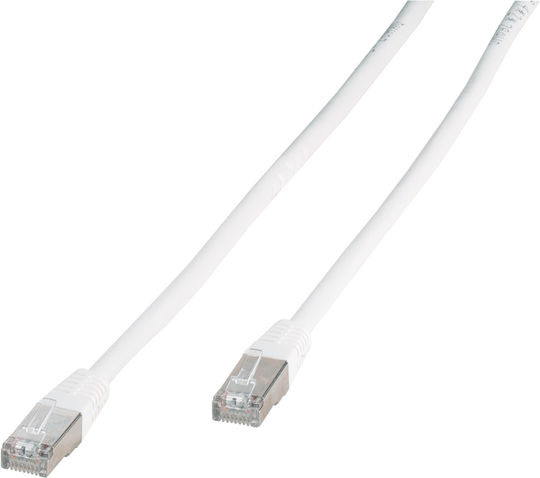Vivanco F/UTP Cat.7 (10Gbps) Καλώδιο Δικτύου Ethernet 3m Λευκό