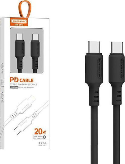 USB 2.0 Kabel USB-C männlich - USB-C Schwarz 1.2m