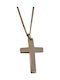 Aris Dentopoulos Jewellery Men's Cross from Silver with Chain