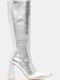 Women's Boots Silver