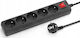 Montis Cable Power Strip 5 Positions with Cable 3m