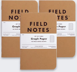 HP Field Notes Original Kraft Grille 3 Бройки Квадратни