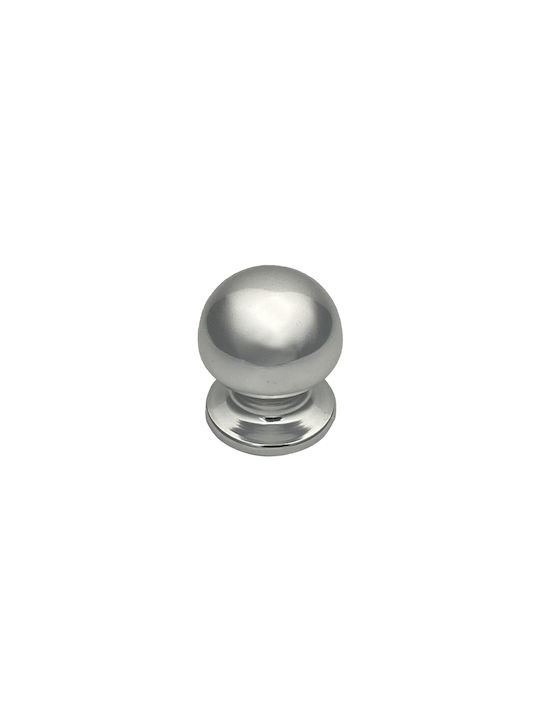 Saguatti Knopf Vordertür Polished Silver