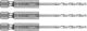 Graphite Set of 3 Drills with Hexagonal Shank for Metal