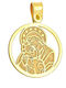 Dio Jewellery Lab Pendant Kids Talisman with the Virgin Mary Forzatina35 40cm. made of Silver FY4