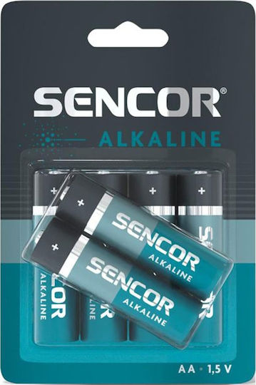 Sencor Αλκαλικές Μπαταρίες AA 1.5V 6τμχ