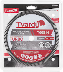 Turbo-Diamantscheibe 230 x 10 x 22,23 mm Tvardy T00814 Turbo-Diamantscheibe 230 x 10 x 22,23 mm Tvardy T00814