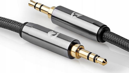 Nedis Cablu Audio Jack 3,5 Mm Male - 3,5 Mm Male Negru 5m Profigold