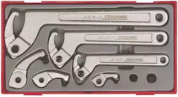 Teng Tools Σετ Γαντζόκλειδα 8τμχ