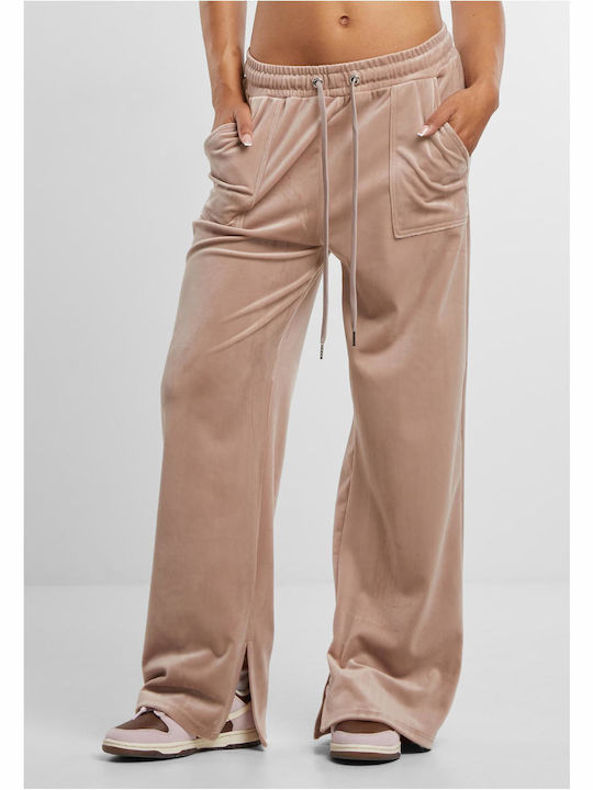 Sweatpants Velvet Duskrose
