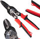 Sheet Metal Cutting Shears 250 Mm Cr-v Tvardy T00931