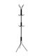 Metallic Coat Rack Black x40x175cm