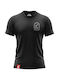 8 Weapons Short Sleeve Shirt 8010054 for Muay Thai Black