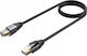 Unitek S/FTP Cat.8 (40Gbps) Καλώδιο Δικτύου Ethernet 5m Μαύρο