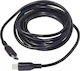 Vakoss USB 2.0 Кабел USB-C Мъжки - USB-C 60W Черен 2м TC-U565