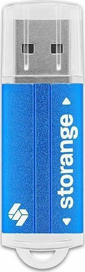 Storange Storage Memory Pendrive Stornge 64GB USB 2.0 Stick Blue