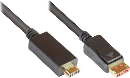 Good Connections Adaptor de cablu Convertor DisplayPort / HDMI masculin în DisplayPort / HDMI feminin 1buc