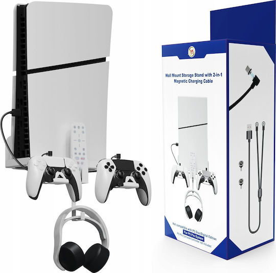 Wall Mount Jys + Cable 2 1 Sony Playstation 5 Ps5 Slim Jys-p5177 13268937 5904647823242