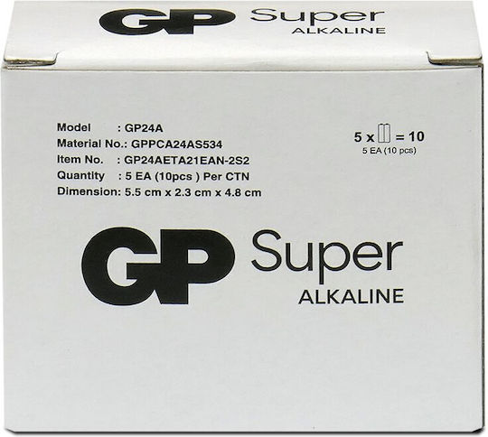 Genius Pack Αλκαλικές Μπαταρίες AAA 1.5V 10τμχ