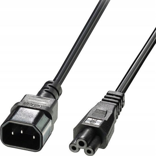 Lindy Lindy IEC C14 / IEC C5 - IEC C14 / IEC C5 Cable 5m Γκρι