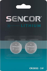 Sencor Μπαταρίες Λιθίου CR2032 3V 2τμχ