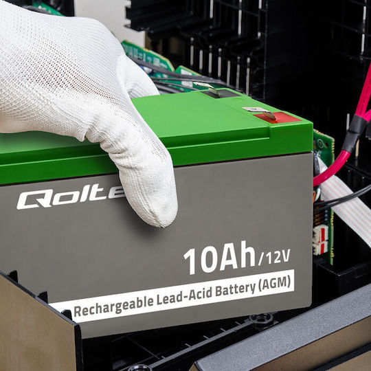 Qoltec Baterie UPS cu Capacitate 10Ah și Tensiune 12V 1buc